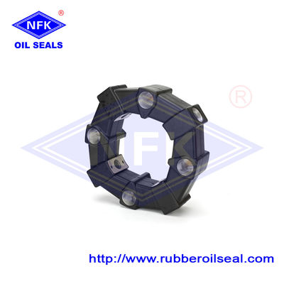  Hexagonal Flexible Coupling Element / 50A Hexagonal Flexible Coupling Bushing‑NBR For Construction & Heavy‑Duty Machinery
