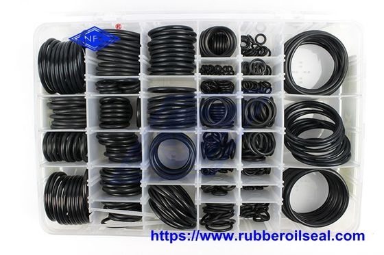 435pcs NBR90 Oring Searies Box Repair Seal 30 Sizes Oring Kit Set For Komatsu Excavator