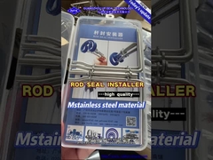 Установщик уплотнения штока Установка масляного уплотнения Гидравлическая машина Пневматические инструменты Набор аксессуаров Ящик для инструментов