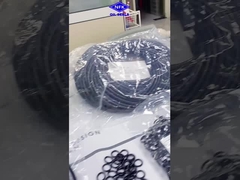 Высококачественные оптовые японские резиновые уплотнительные кольца черного цвета из NBR для строительной промышленности
